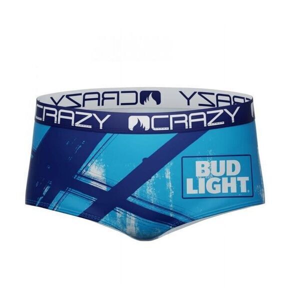 CRAZYBOXER Bud Light Women's Cheeky Brief Medium‎ - Picture 3 of 6